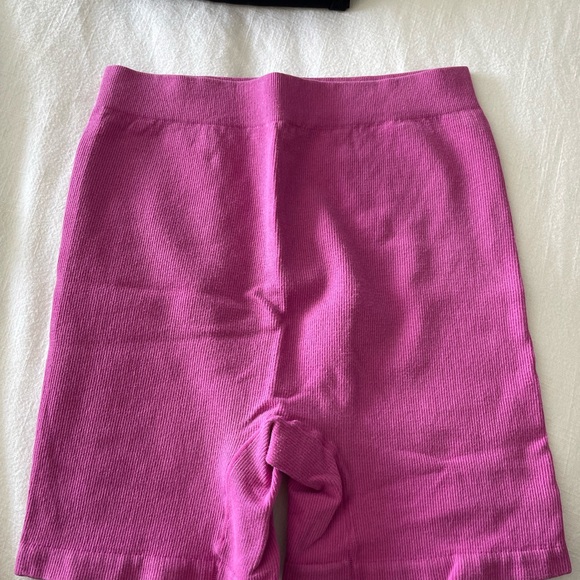 Free People Barbie Pink Bike Shorts - Picture 2 of 3